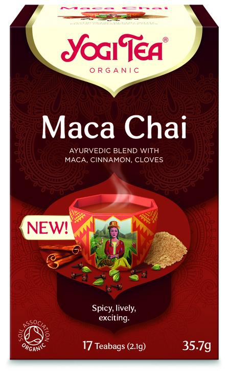 Yogi Tea Maca Chai Bio 17 Tea Bags